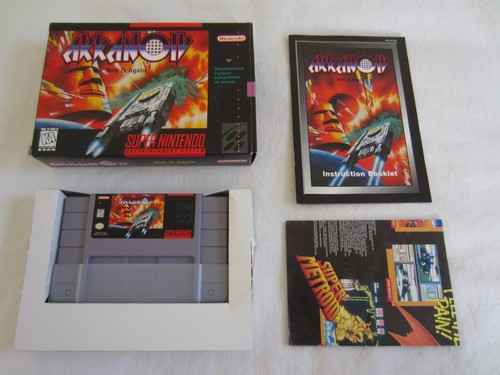 Arkanoid: Doh It Again (1997) SNES box