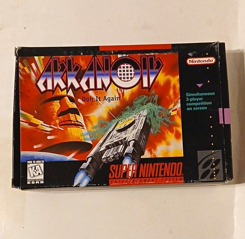Arkanoid: Revenge of Doh (1987) Apple IIGS box