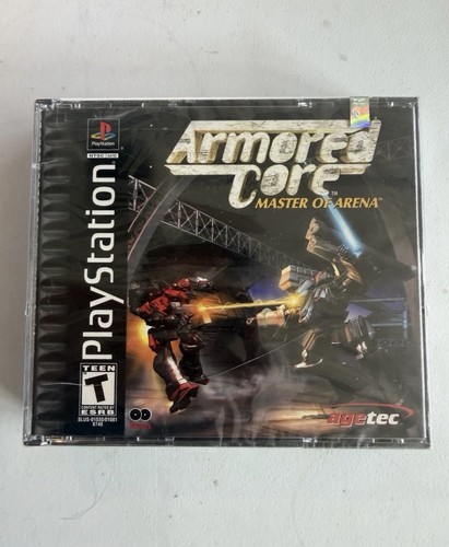 Armored Core: Master of Arena (1999) PlayStation box
