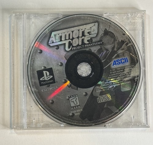 Armored Core: Project Phantasma (1997) PlayStation box