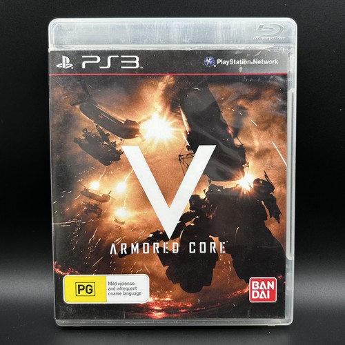 Armored Core V (2012) PlayStation 3 box