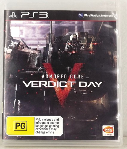 Armored Core: Verdict Day (2013) PlayStation 3 box