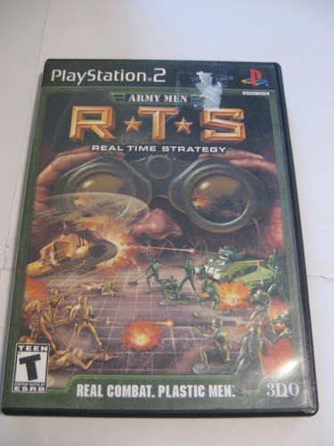 Army Men: RTS (2002) PlayStation 2 box