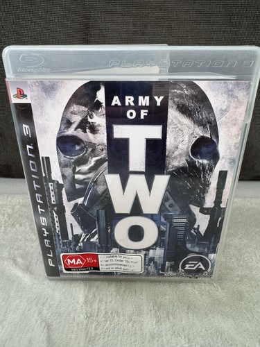 Army of Two (2008) PlayStation 3 box