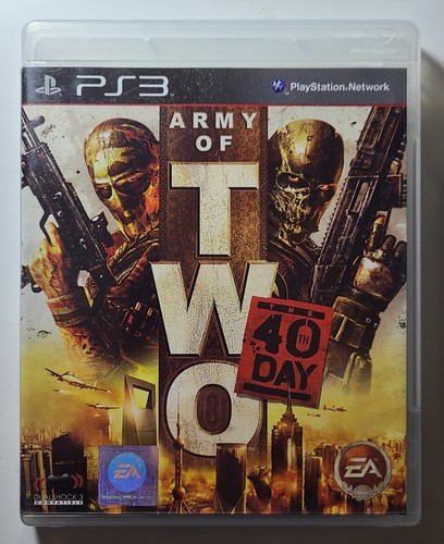 Army of Two: The 40th Day (2010) PlayStation 3 box