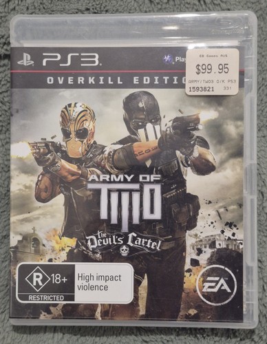 Army of Two: The Devil's Cartel (2013) PlayStation 3 box