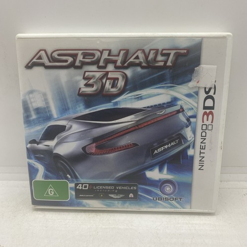 Asphalt 3D (2011) Nintendo 3DS box