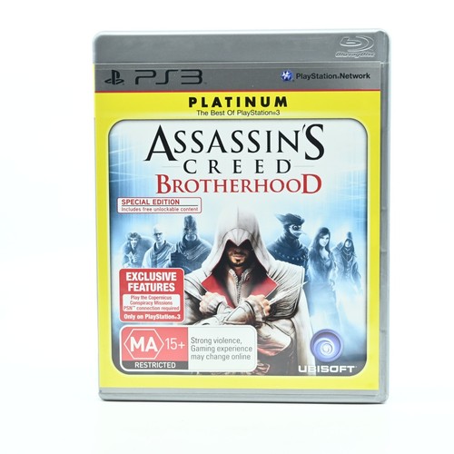 Assassin's Creed: Brotherhood (2010) PlayStation 3 box