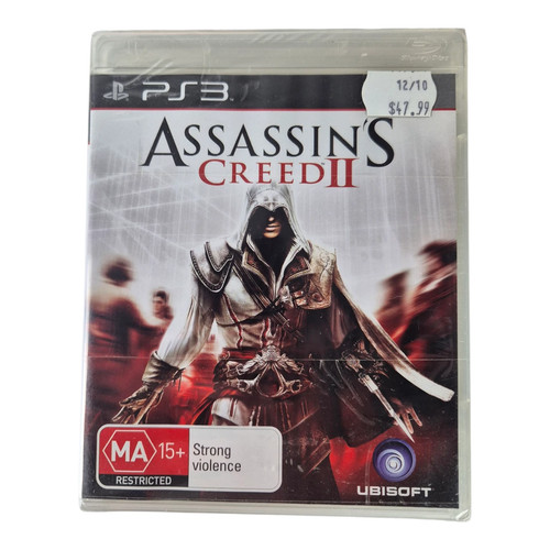 Assassin's Creed II (2009) PlayStation 3 box