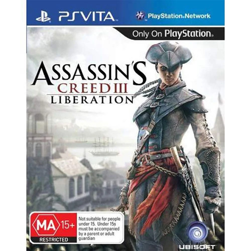 Assassin's Creed III: Liberation (2012) PlayStation Vita box