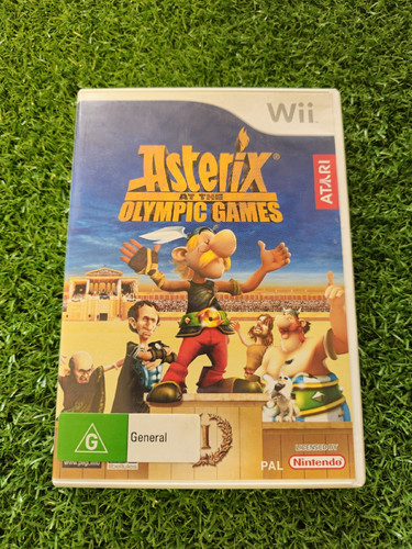 Asterix at the Olympic Games (2007) Wii box