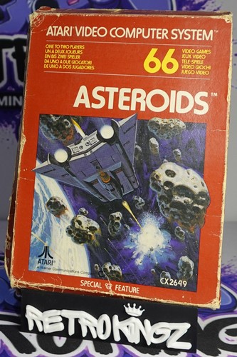 Asteroids (1979) Arcade box