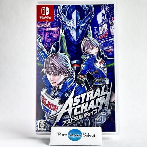 Astral Chain (2019) Nintendo Switch box