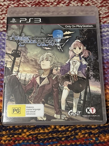 Atelier Escha & Logy: Alchemists of the Dusk Sky (2013) PlayStation 3 box