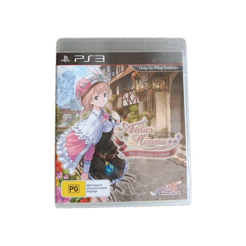Atelier Rorona: The Alchemist of Arland (2009) PlayStation 3 box