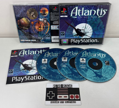 Atlantis: The Lost Tales (1997) PlayStation box