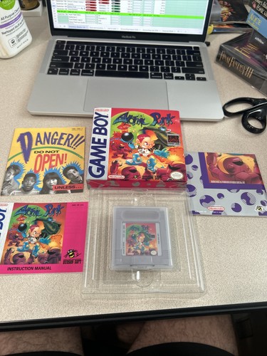 Atomic Punk (1990) Game Boy box