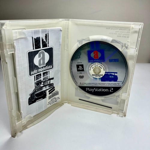 Auto Modellista (2002) GameCube box