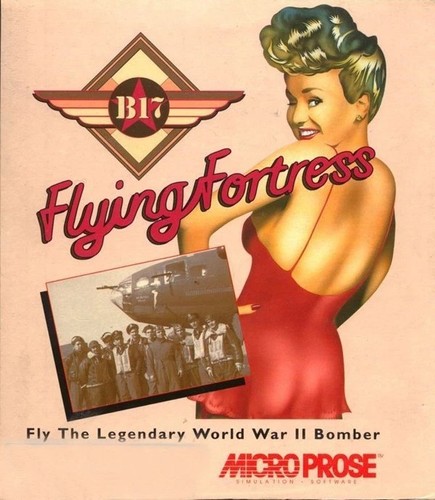 B-17 Flying Fortress (1992) DOS box
