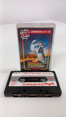 Back to the Future (1985) Commodore 64 box