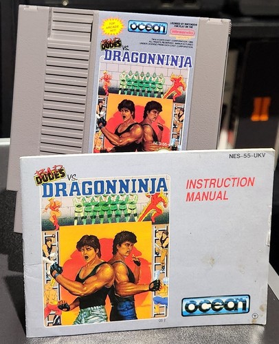 Bad Dudes Vs. DragonNinja (1988) Amstrad CPC box