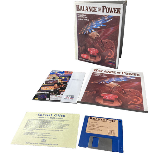 Balance of Power (1985) Mac box