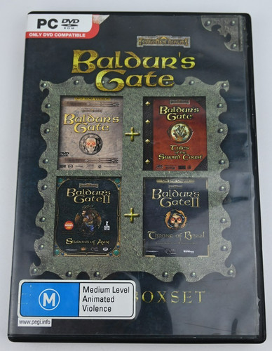 Baldur's Gate (1998) Windows box