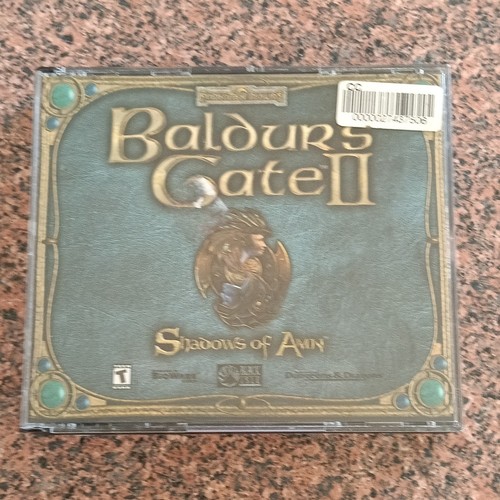 Baldur's Gate II: Shadows of Amn (2000) Mac box