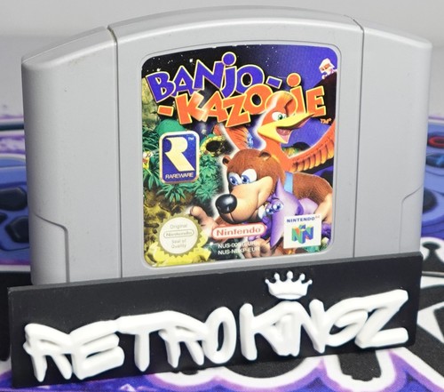 Banjo-Kazooie (1998) Nintendo 64 box