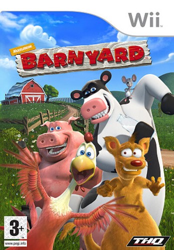 Barnyard (2006) Wii box