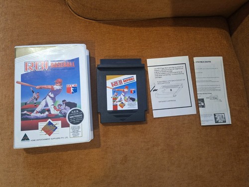 Baseball (1983) NES box