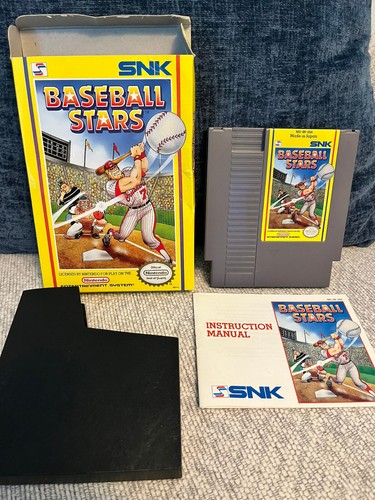 Baseball Stars (1989) NES box