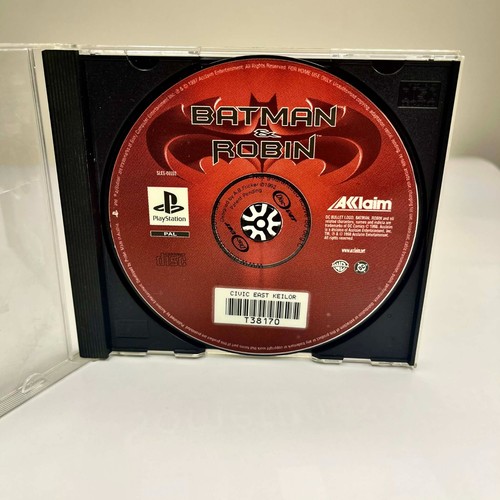 Batman & Robin (1998) PlayStation box