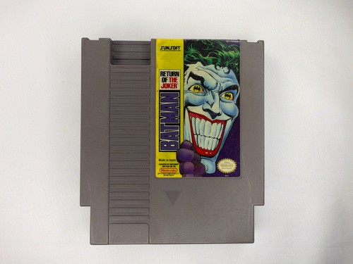 Batman: Return of the Joker (1991) NES box