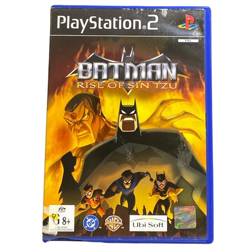 Batman: Rise of Sin Tzu (2003) PlayStation 2 box