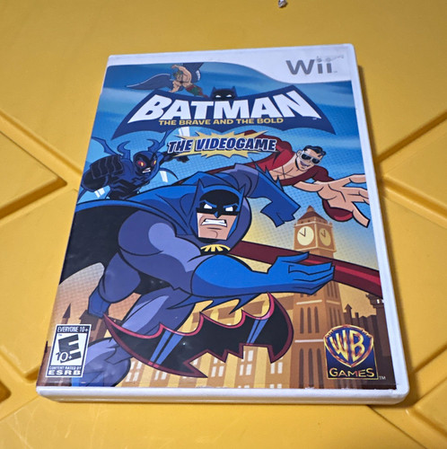 Batman: The Brave and the Bold – The Videogame (2010) Wii box