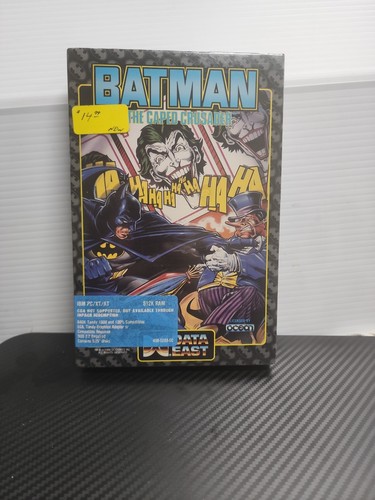 Batman: The Caped Crusader (1988) DOS box