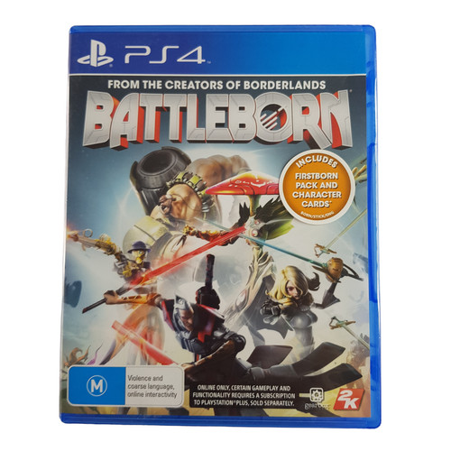 Battleborn (2016) PlayStation 4 box