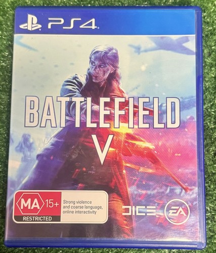 Battlefield V (2018) PlayStation 4 box