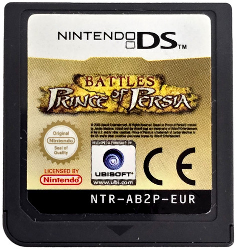 Battles of Prince of Persia (2005) Nintendo DS box
