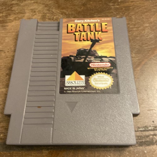 Battletank (1990) NES box