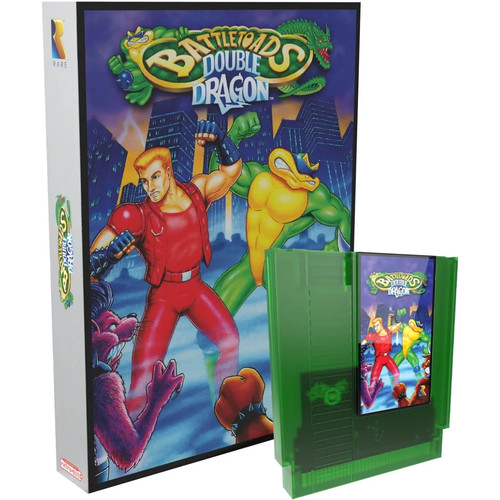 Battletoads & Double Dragon (1993) Mega Drive box