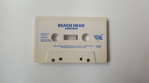 Beach Head (1985) Atari 8-bit box