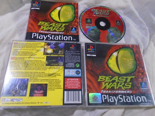 Beast Wars: Transformers (1997) PlayStation box