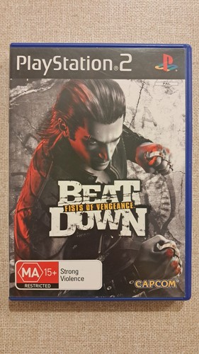 Beat Down: Fists of Vengeance (2005) PlayStation 2 box