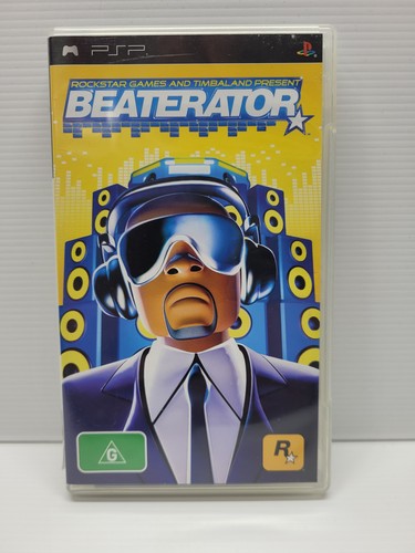 Beaterator (2009) PlayStation Portable box