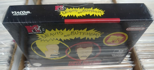 Beavis and Butt-head (1994) Game Boy box