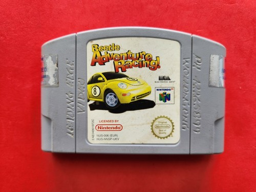 Beetle Adventure Racing! (1999) Nintendo 64 box