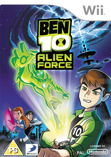 Ben 10: Alien Force (2008) PlayStation Portable box