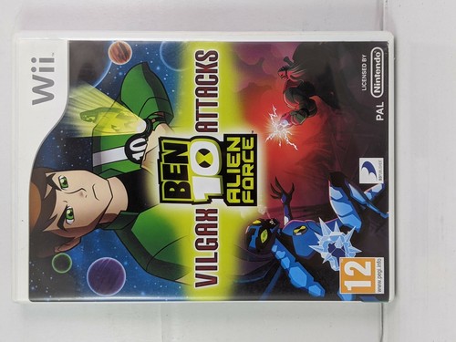 Ben 10 Alien Force: Vilgax Attacks (2009) Wii box